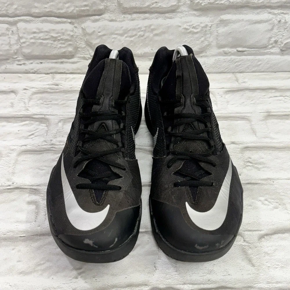 Nike Zoom Run The One Anthracite Men's Sz 11.5 Black Athletic Running Shoes Logo